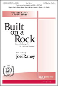 Built on a Rock SATB choral sheet music cover Thumbnail